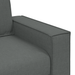 Set canapea, 3 piese, perne gri închis, textil - WALTI WALTI
