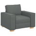Set canapea, 3 piese, perne gri închis, textil - WALTI WALTI