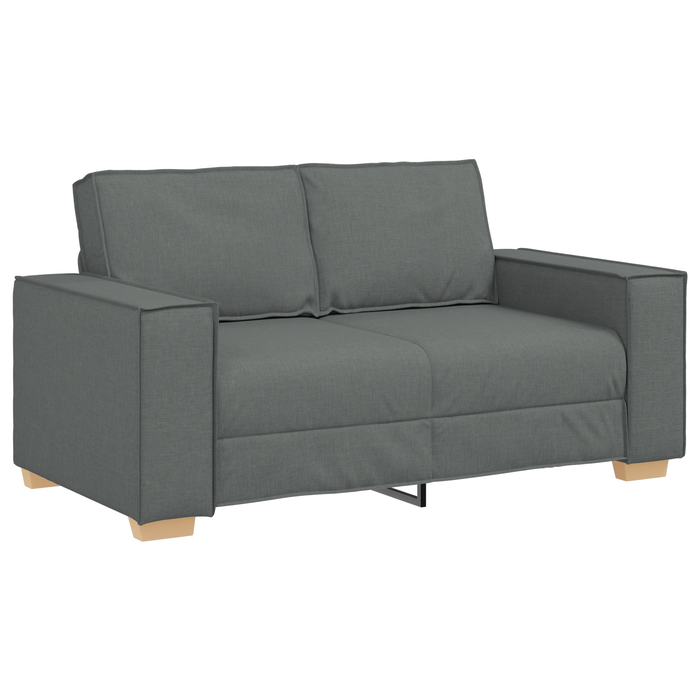 Set canapea, 3 piese, perne gri închis, textil - WALTI WALTI