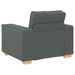 Set canapea, 3 piese, perne gri închis, textil - WALTI WALTI