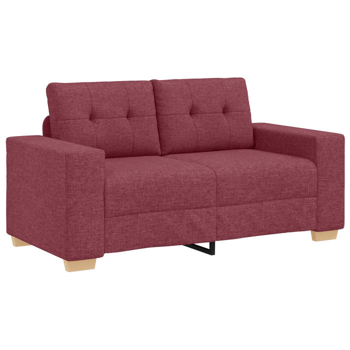 Set canapea, 3 piese, perne bordo, textil - WALTI WALTI