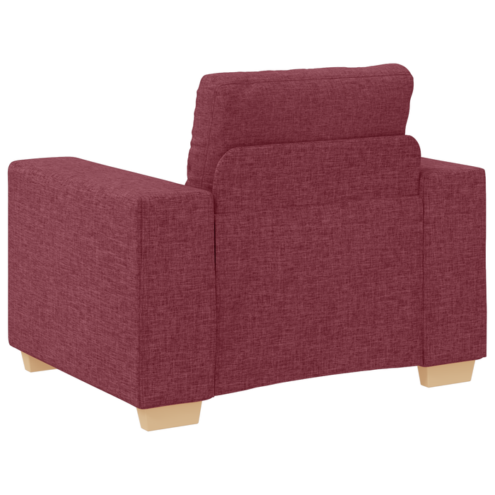Set canapea, 3 piese, perne bordo, textil - WALTI WALTI