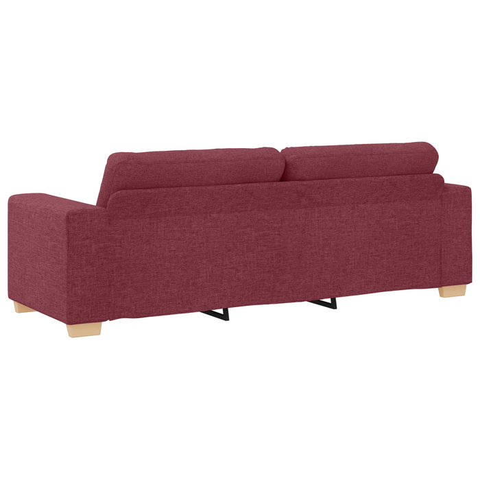 Set canapea, 3 piese, perne bordo, textil - WALTI WALTI