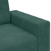 Set de canapea 3 pcs Verde închis 221 x 78 x 80 cm Catifea - WALTI WALTI