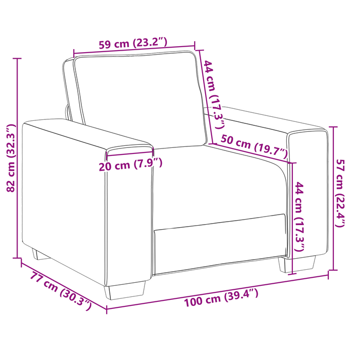 Set canapea, 3 piese, perne gri deschis, textil - WALTI WALTI