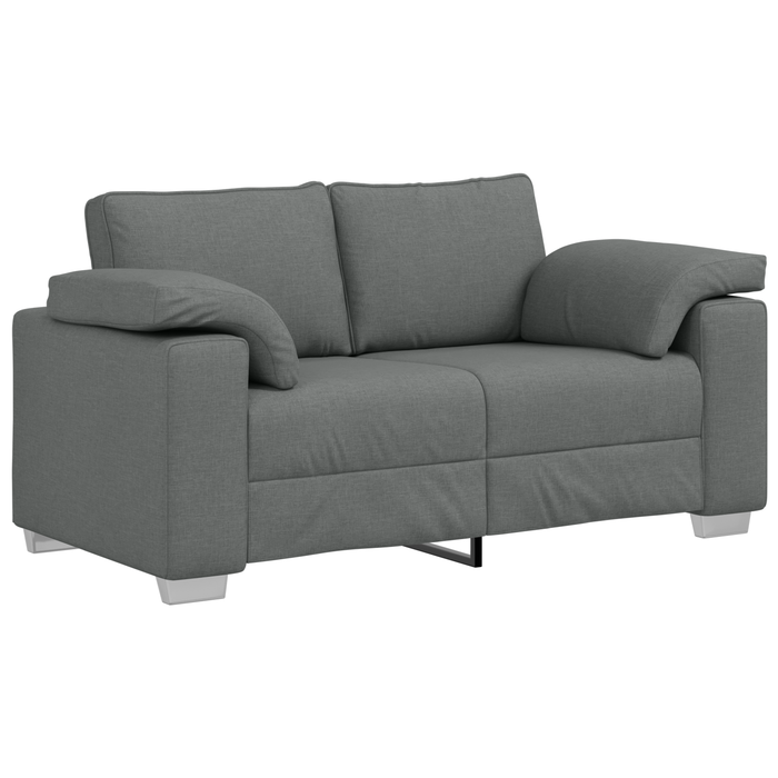 Set canapea, 2 piese, perne gri închis, textil - WALTI WALTI