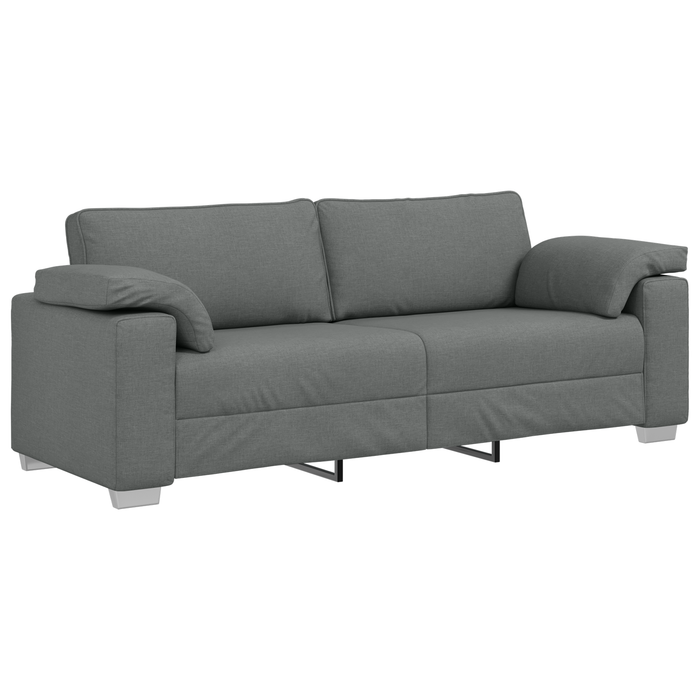 Set canapea, 2 piese, perne gri închis, textil - WALTI WALTI