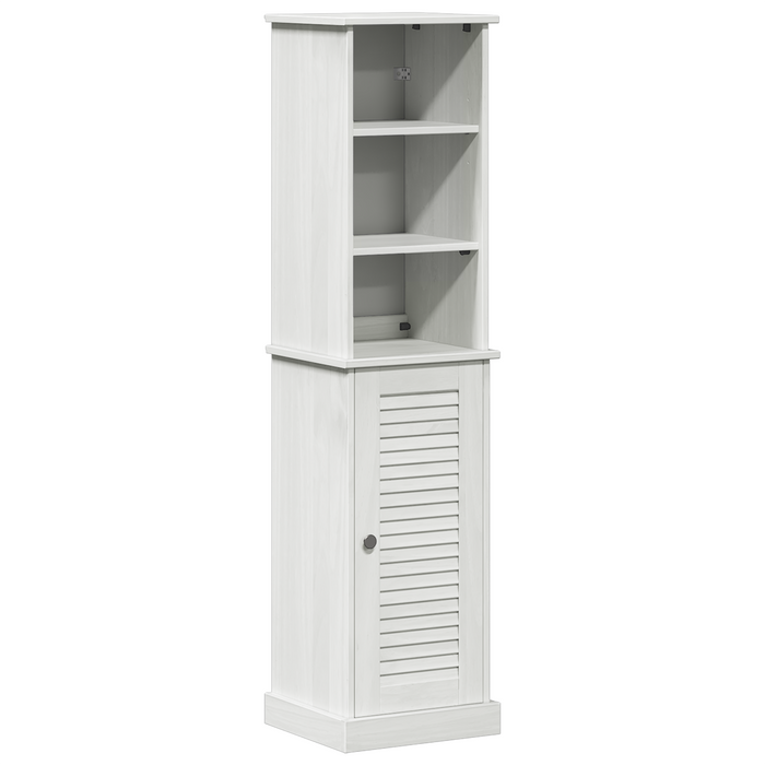Set de mobilier pentru baie 2 pcs Maro și alb 37 x 34 x 150 cm - WALTI WALTI