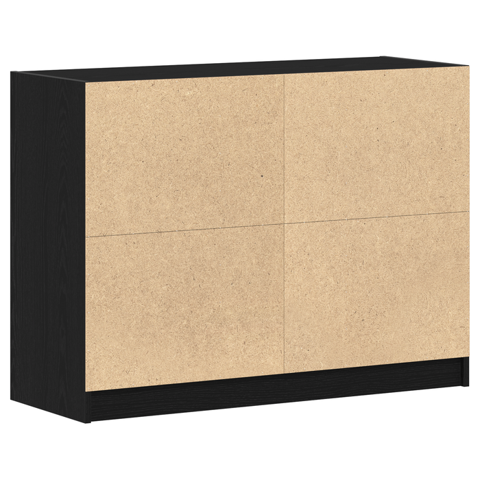 Dulap, stejar negru, 102x37x75,5 cm, lemn prelucrat - WALTI WALTI
