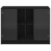 Dulap, stejar negru, 102x37x75,5 cm, lemn prelucrat - WALTI WALTI