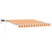 Marcheta retractabilă manuală cu LED galben și portocalie 300x250 cm - WALTI WALTI