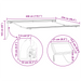 Marcheta retractabilă manuală cu LED galben și portocalie 300x250 cm - WALTI WALTI