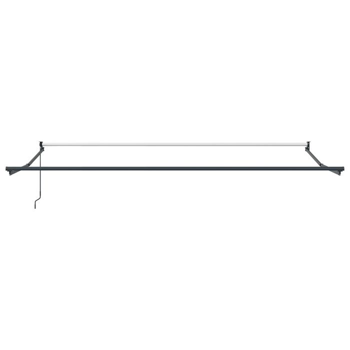 Markiză retractabilă automată portocalie și maro 350x250 cm - WALTI WALTI