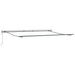 Marchiză retractabilă automată portocalie și maro 450x350 cm - WALTI WALTI