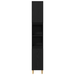 Set mobilier baie vidaXL 3 piese stejar negru lemn prelucrat - WALTI WALTI