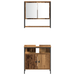 Set de baie din 4 piese, din lemn vechi, lemn prelucrat - WALTI WALTI