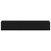 Set de dulap TV 2 piese vidaXL Negru din lemn laminat - WALTI WALTI