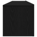 Set de dulap TV 2 piese vidaXL Negru din lemn laminat - WALTI WALTI