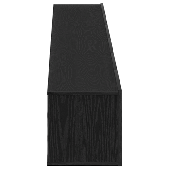 Set de cabinet TV 3 piese vidaXL negru din lemn ingineresc - WALTI WALTI