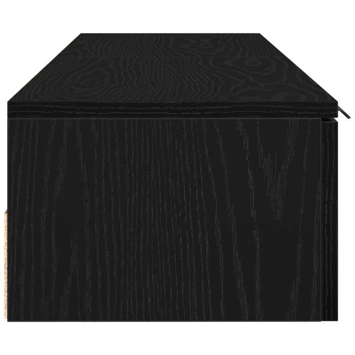 Cabițe 2 piese Stejar negru 68x30x20 cm Lemn prelucrat - WALTI WALTI
