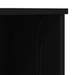 Highboard Negru Stejar 132x35,5x103,5 cm Lemn prelucrat - WALTI WALTI