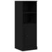 Highboard Negru Stejar 132x35,5x103,5 cm Lemn prelucrat - WALTI WALTI