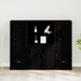 Highboard Negru Stejar 132x35,5x103,5 cm Lemn Prelucrat - WALTI WALTI