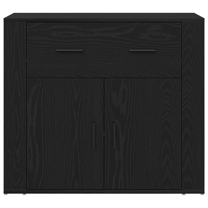 Comode 3 pcs Stejar negru Lemn ingineresc - WALTI WALTI