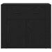 Comode 3 pcs Stejar negru Lemn ingineresc - WALTI WALTI