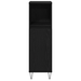 Set Mobilier Baie 3 Piese Stejar Negru Lemn Ingineresc - WALTI WALTI