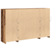 bufet vidaXL cu lumini LED lemn vechi 163x37x100 cm lemn folosit - WALTI WALTI