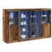 bufet vidaXL cu lumini LED lemn vechi 163x37x100 cm lemn folosit - WALTI WALTI