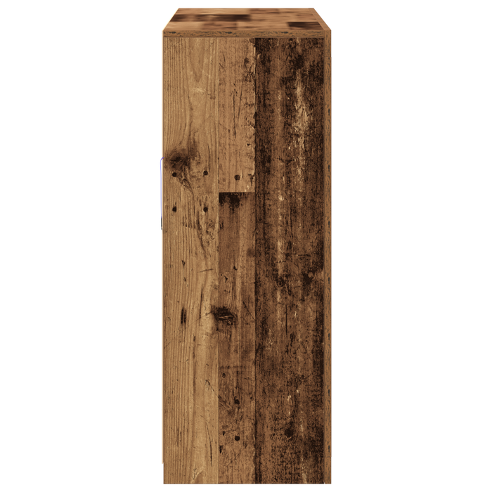Sideboard cu LED-uri Lemn vechi 162x37x100 cm Lemn prelucrat - WALTI WALTI