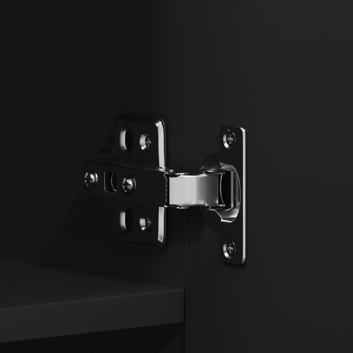 Dulap pentru pantofi Negru 80x35,5x180 cm Lemn prelucrat - WALTI WALTI