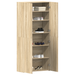 Dulap pentru pantofi Stejar Sonoma 80x35,5x180 cm Lemn prelucrat - WALTI WALTI