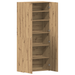 Dulap pentru pantofi Stejar Artisan 80x35,5x180 cm Lemn prelucrat - WALTI WALTI