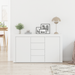 Bufet Alb Alb Lemn 120 x 36 x 69 cm Depozitare Bufet Alb - WALTI WALTI