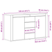 Bufet Alb Alb Lemn 120 x 36 x 69 cm Depozitare Bufet Alb - WALTI WALTI
