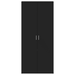 Cabinet pentru pantofi Negru 80x39x180 cm Lemn solid - WALTI WALTI