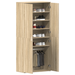Cabinet pentru Pantofi Sonoma Oak 80x39x180 cm Lemn prelucrat - WALTI WALTI