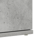 Dulap pentru încălțăminte Gri de beton 80x39x180 cm Lemn compus - WALTI WALTI