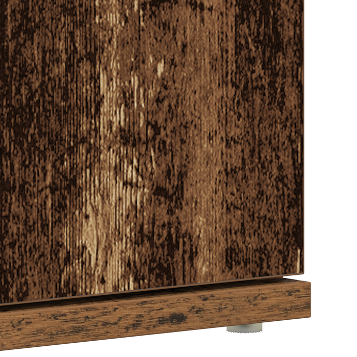 Cabinet pentru pantofi Lemn vechi 80x39x180 cm Lemn prelucrat - WALTI WALTI