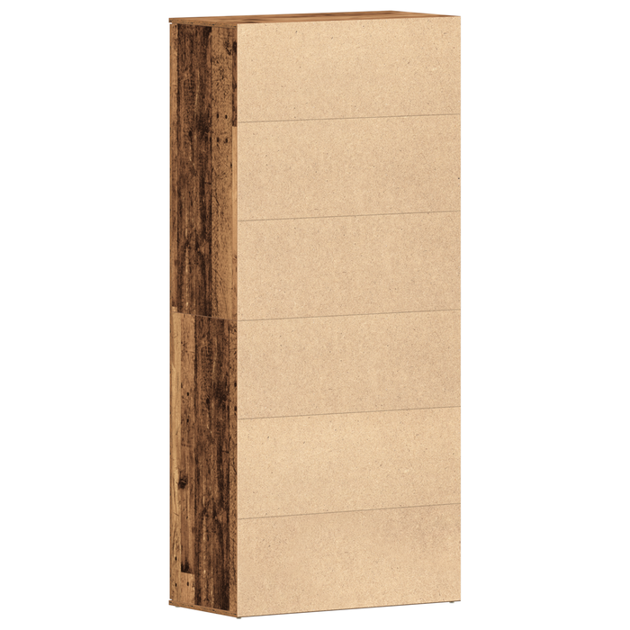 Cabinet pentru pantofi Lemn vechi 80x39x180 cm Lemn prelucrat - WALTI WALTI
