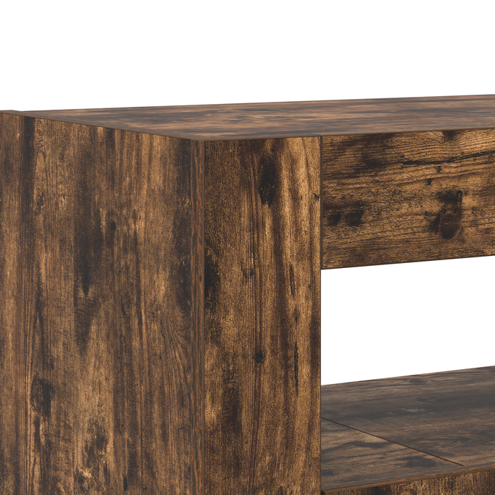 Dulap Stejar Afumat Lemn Ingineresc 116 x 30 x 75 cm - WALTI WALTI