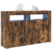 Dulap Stejar Afumat Lemn Ingineresc 116 x 30 x 75 cm - WALTI WALTI