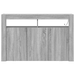 Dulap Gri sonoma Lemn laminat 116 x 30 x 75 cm Dulap - WALTI WALTI