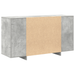 Bufet gri din beton Beton gri Lemn prelucrat 135 x 41 x 75 cm - WALTI WALTI