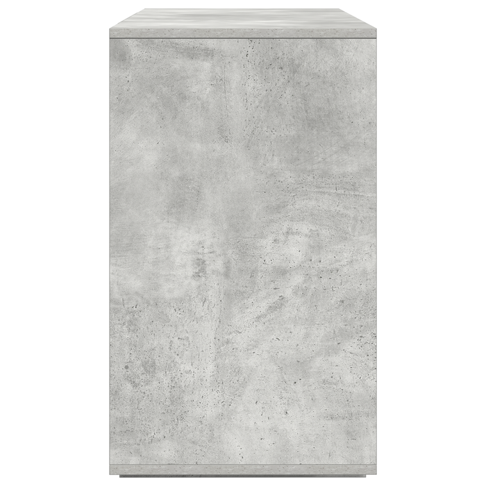 Bufet gri din beton Beton gri Lemn prelucrat 135 x 41 x 75 cm - WALTI WALTI