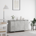 Bufet gri din beton Beton gri Lemn prelucrat 135 x 41 x 75 cm - WALTI WALTI