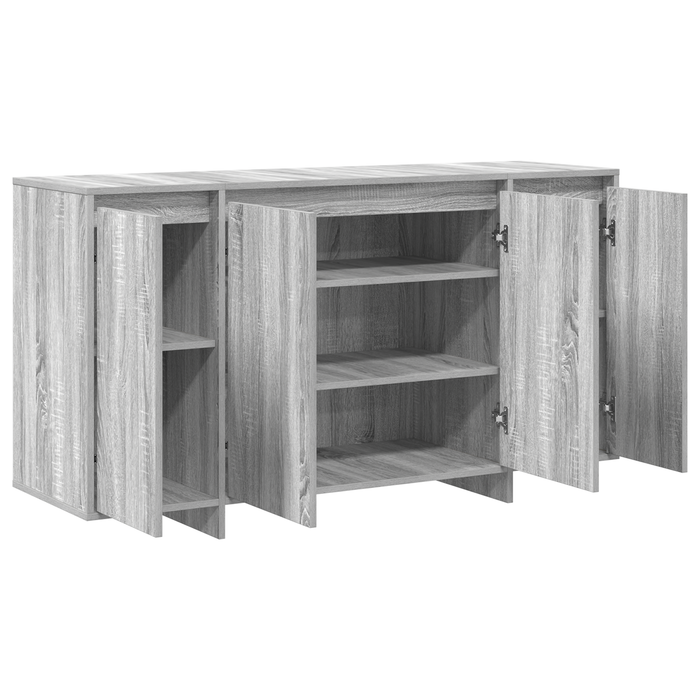 Bufet Gri Gri Sonoma Lemn prelucrat 135 x 41 x 75 cm Bufet Gri - WALTI WALTI